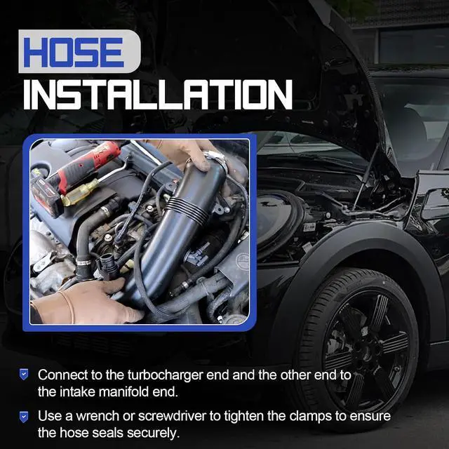 Alt view image 7 of 7 - 13717627501 Air Duct Intake Boot Hose Turbo Pipe for 2010-2015 Mini Cooper S Countryman Paceman Clubman R55 R56 R57 R58 R59 R60 N18 Engine Replaces# 13717607778 7627501