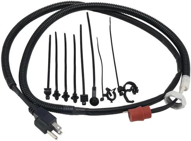 Main image of 68223419AA Engine Block Heater Cord for 2014-2018 Dodge Ram 2500 3500 4500 5500 6.7L Replace# 68223419AA