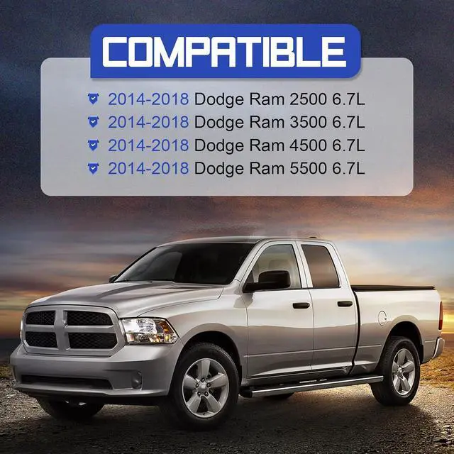 Alt view image 2 of 7 - 68223419AA Engine Block Heater Cord for 2014-2018 Dodge Ram 2500 3500 4500 5500 6.7L Replace# 68223419AA
