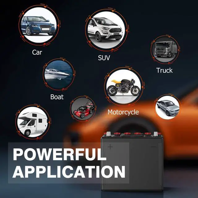 Alt view image 5 of 7 - BST200 Car Battery Tester 12V 100-1100 CCA with FD700 OBD2 Scanner Automotive Disgnostic Tool Fits for Ford Lincoln Mercury Vehicles
