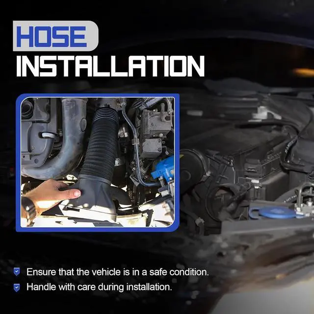 Alt view image 4 of 7 - 2710900982 Air Intake Hose Tube for 2012 2013 2014 2015 Mercedes-Benz C250 (W204 With M271 Engine) Replaces# 2710900682 SK121342 AIH1222M