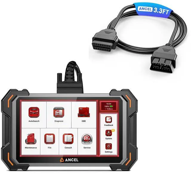 Main image of OBD2 Scanner DS500 Elite Bidirectional Scan ToolOBD2 Scanner Extension Cable 3.3ft/1m