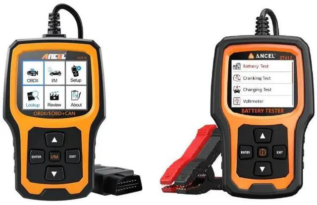 Main image of AD410 OBD2 Scanner & BT410 12V/24V Battery Tester