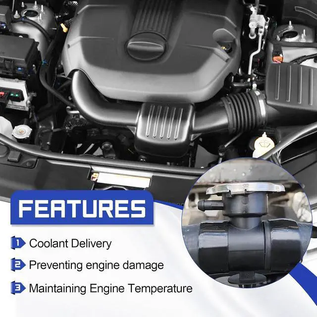 Alt view image 4 of 7 - 5058394AB Upper Radiator Hose for Dodge Durango Challenger Charger Journey Neon/Jeep Grand Cherokee/Chrysler PT Cruiser Replace# 5058394AA 5058394AC