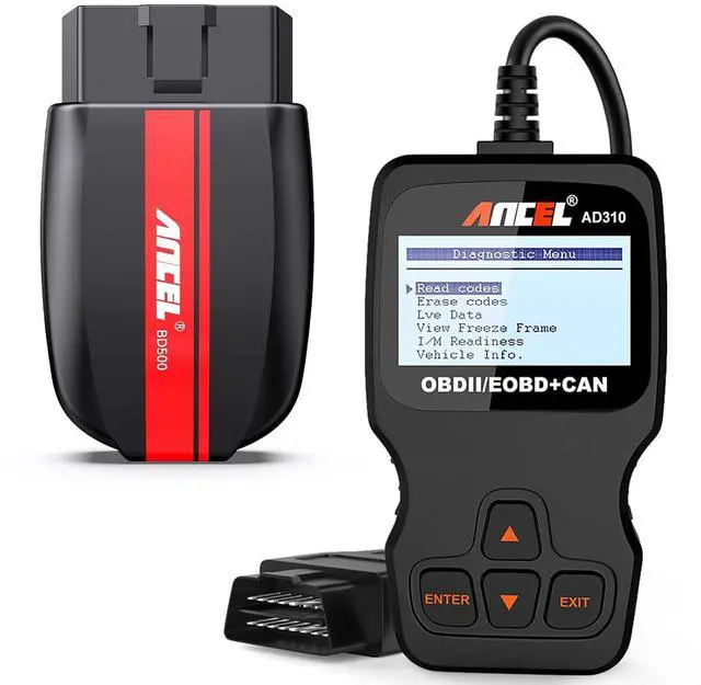 Main image of BD500 and Storage Bag All System Bluetooth 5.0 OBD2 Scanner fit for VW Audi Seat Skoda Car Code Reader with AD310 Vehicle OBD2 Scanner