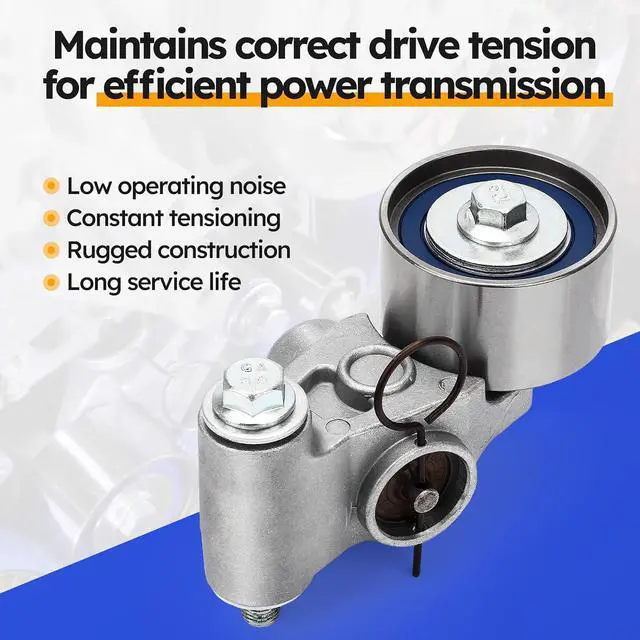 Alt view image 5 of 7 - 13033AA000 Timing Belt Tensioner Assembly with Pulley for Subaru 1998-2013 Forester,2000-2012 Outback,1997-2012 Legacy,2003-2006 Baja,2004-2012 STI,2002-2014 WRX Replaces #13033AA042 T43138 BTF-500