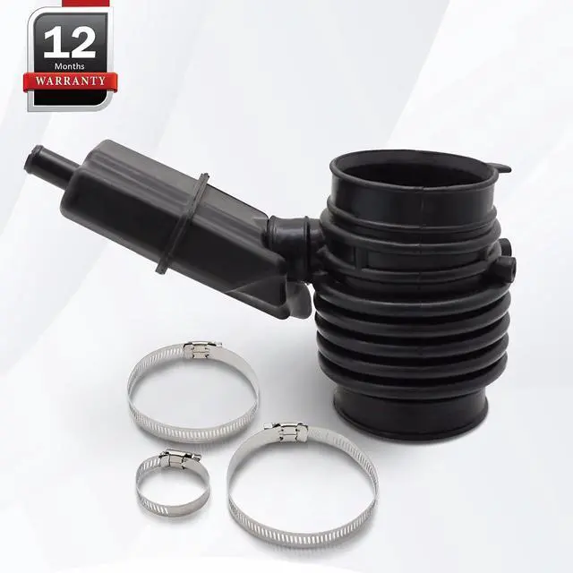 Alt view image 7 of 7 - 16576-1AA0A Air Cleaner Intake Hose Tube Intake Boot for 2009-2014 Nissan Murano 2011-2017 Nissan Quest 16576-1AA1A 696-039