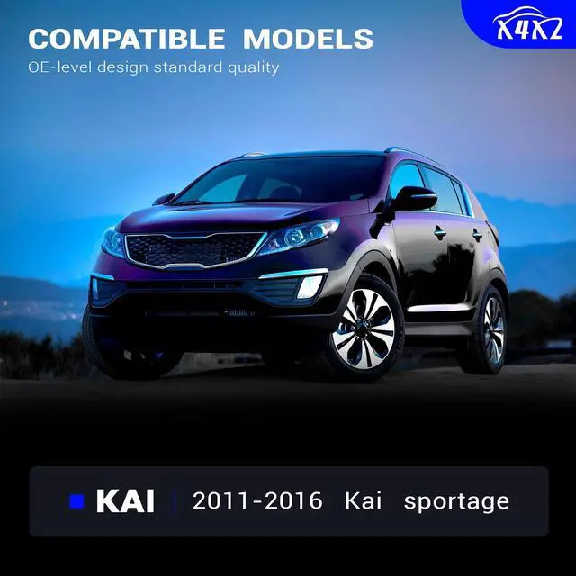 Alt view image 2 of 7 - 93570-3W000 Front Left Driver Side Power Window Door Lock Switch Compatible with 2011-2016 KIA Sportage Replaces# 93570-3W000WK 93570-3W600WK(16 Pin)
