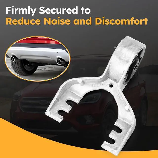 Alt view image 3 of 6 - CV6Z5K291K Exhaust Muffler Mounting Bracket Hanger for 2013 2014 2015 2016 2017 2018 2019 Ford Escape Replaces# CV6Z-5K291-K (set of 2)