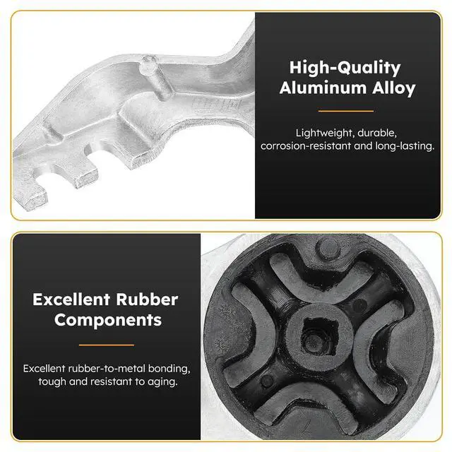 Alt view image 4 of 6 - CV6Z5K291K Exhaust Muffler Mounting Bracket Hanger for 2013 2014 2015 2016 2017 2018 2019 Ford Escape Replaces# CV6Z-5K291-K (set of 2)