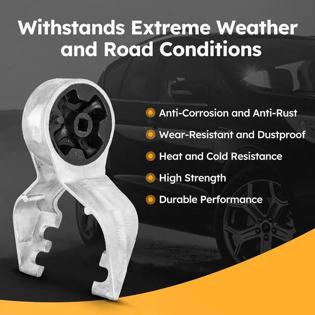 Alt view image 5 of 6 - CV6Z5K291K Exhaust Muffler Mounting Bracket Hanger for 2013 2014 2015 2016 2017 2018 2019 Ford Escape Replaces# CV6Z-5K291-K (set of 2)