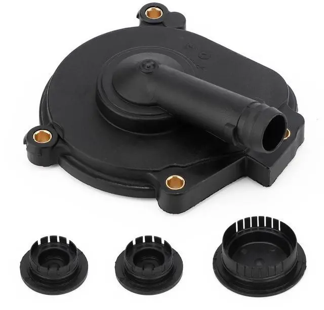 Main image of 2720100631 PCV Vent Valve Crankcase breather Oil Separator Cover & Camshaft Expansion Plug Kit for Mercedes C230 C300 E350 C350 SLK300 ML350 ML450 GL450 GLK350 Replace# 0009985690 0009986590