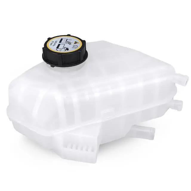 Main image of 603-381 Coolant Overflow Reservoir Tank with Cap For 2011-2019 Ford Fiesta 1.0L/1.6L Replaces# BE8Z-8A080-A BE8Z-8100-A FO3014114 FRT1524C