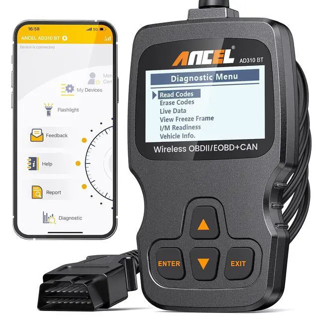 Alt view image 2 of 7 - AD310BT BD200 Bluetooth OBD2 Scanner with Exclusive APP for iOS & Android System