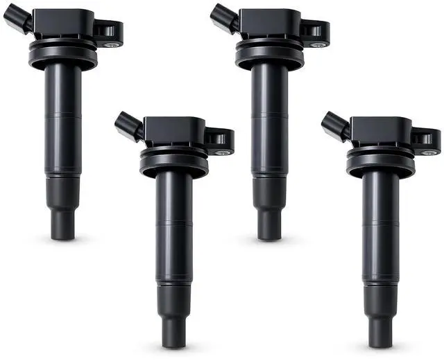 Main image of UF333 Pack of 4 Ignition Coil Packs Fit For 2001-2012 Toyota Camry Corolla RAV4 Solara Matrix Highlander Lexus HS250h Scion xB TC 2.0L 2.4L L4 C1330 90919-02244