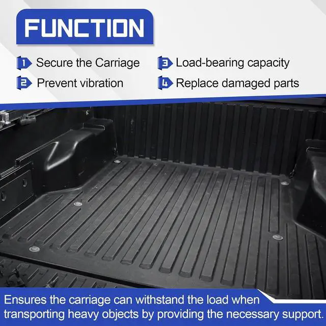 Alt view image 4 of 7 - 926-491 Truck Bed Mounting Hardware Truck Bed Bolts Compatible with 2005-2023 Tacoma, 2000-2021 Toyota Tundra 6PCS (Replace# 64189-04010, 64189-04020, 64189-0C010, 64189-0C011)