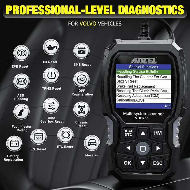 Alt view image 4 of 7 - VOD700 All System OBD2 Scanner, BM200 12V Car Battery Tester, Bluetooth 4.2 Automotive Battery Monitor Auto Battery Load Analyzer for Lithium & Lead-Acid Batteries with Cranking Test