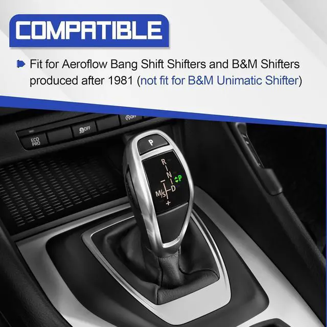 Alt view image 2 of 7 - 80833 5Ft Automatic Transmission Shifter Cable Eyelet End for B&M Transmission Shift Lever Replace# BMM-80833, 80605 80833 AF72-1002