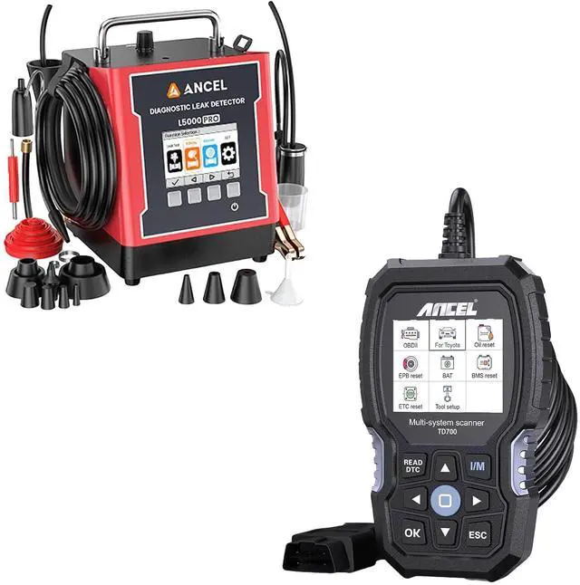 Main image of L5000 PRO Upgraded Smoke Machine Automotive TD700 Fits for Toyota OBD2 Scanner, Engine Car Diagnostic Scan Tool