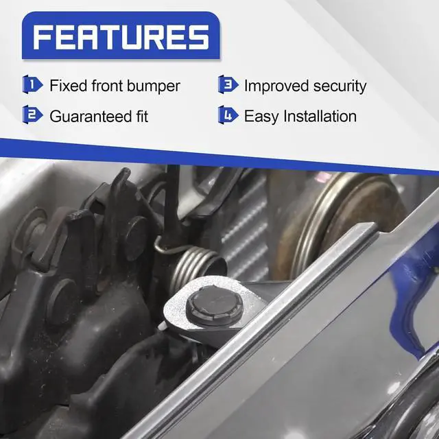 Alt view image 4 of 7 - 15078238 17PCS Front Bumper Clips Fix Clips for Toyota Corolla 2009-2019 Replace# 1507-8238