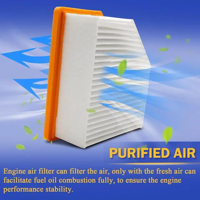 Alt view image 4 of 6 - 165466RA0A Engine Air Filter Fit For 2021 2022 2023 Nissan Rogue 2.5L Modles Only 16546-6RA0A