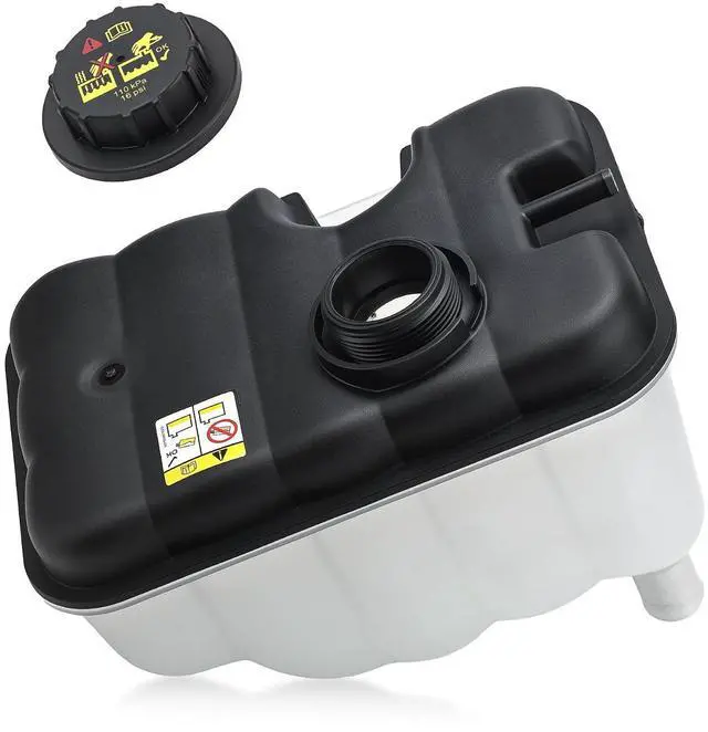 Main image of 603-050 Coolant Overflow Reservoir Tank with Cap For 1998-2011 Ford Crown Victoria/Lincoln Town Car/1998-2011 Mercury Grand Marquis/2003-2004 Mercury Marauder V8 4.6L Replaces# 1W7Z8A080AA 3W1Z8A080AA