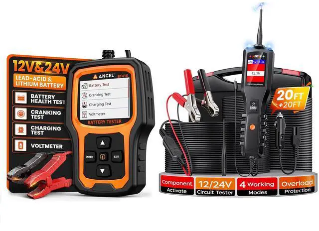 Main image of PB100 Car Circuit Tester with BT410 Car Battery Tester