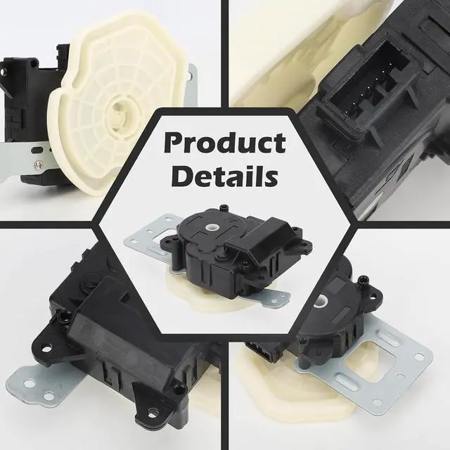 Alt view image 7 of 7 - 79140-SWA-A01 HVAC Heater A/C Blend Door Actuator Mode Motor Assembly for Honda CRV 2007 2008 2009 2010 2011 Replaces# 79140SWAA01