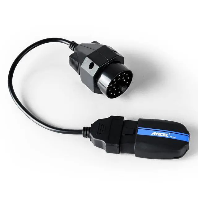 Alt view image 4 of 7 - BD300 with 20pin Female Adapter Bluetooth fits for BMW Full Systems Diagnostic Scan Tool Car Battery Registration Oil Light Service Automotive OBD2 Scanner OBDII Code Reader for All Vehicle