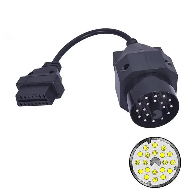 Alt view image 6 of 7 - BD300 with 20pin Female Adapter Bluetooth fits for BMW Full Systems Diagnostic Scan Tool Car Battery Registration Oil Light Service Automotive OBD2 Scanner OBDII Code Reader for All Vehicle