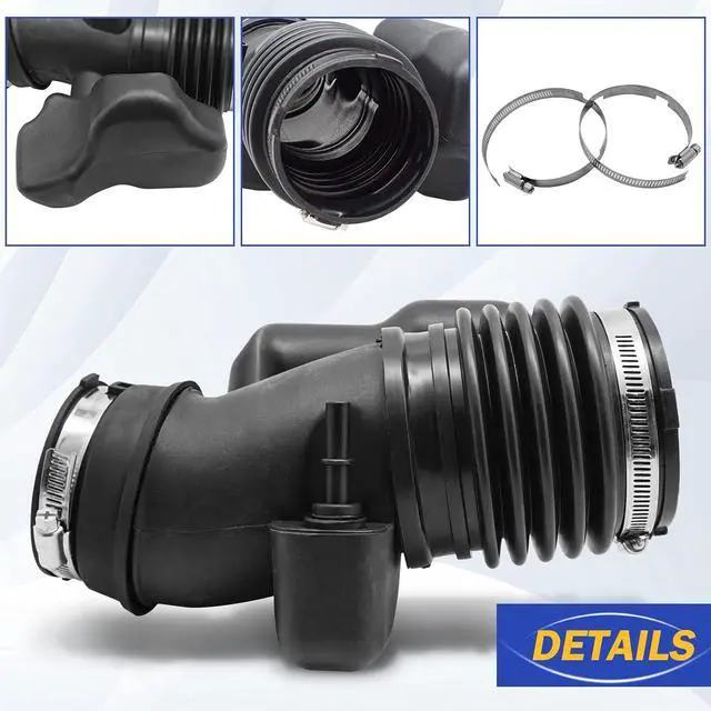 Alt view image 5 of 7 - Air Cleaner Intake Hose Tube for 2009 2010 2011 Buick Enclave Chevy Traverse GMC Acadia Saturn Outlook 25783713
