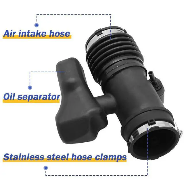 Alt view image 6 of 7 - Air Cleaner Intake Hose Tube for 2009 2010 2011 Buick Enclave Chevy Traverse GMC Acadia Saturn Outlook 25783713