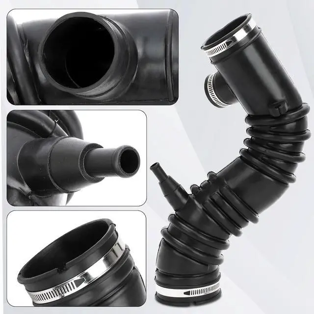 Alt view image 7 of 7 - Air Cleaner Intake Hose Tube with Clamps for 2000-2001 Toyota Camry / 2000-2001 Toyota Solara L4 2.2L 17881-03110 696-717