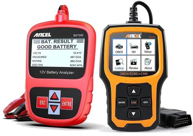 Main image of AD410 Code Reader and BST200 Car Battery Load Tester