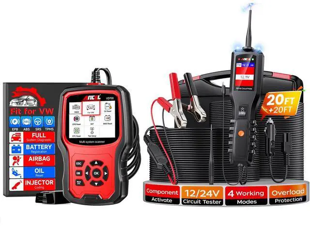 Main image of PB100 Car Circuit Tester VD700 OBD2 Diagnostic Code Reader Scan Tool