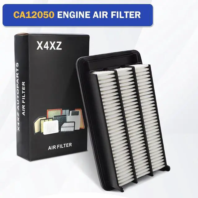 Alt view image 7 of 7 - CA12050 Engine Air Filter for 2016-2021 Honda CIVIC 2017-2022 Honda CR-V CRV 1.5L Turbo 17220-5AA-A00 AF9183