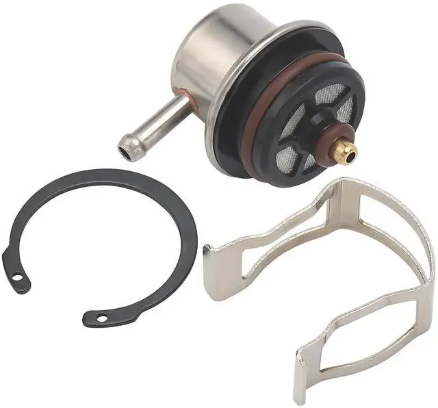 Main image of 19236428 Fuel Pressure Regulator with Clip + Snap Ring 3.8BAR For Chevy Silverado Avalanche Suburban Express Tahoe Impala/GMC Sierra Yukon/Cadillac Escalade/Buick Rainier & More Replace# 217-3299