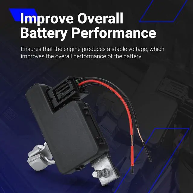 Alt view image 3 of 7 - 38920-T2A-A04 Car Battery Sensor Battery Terminal with Pigtail Connector for 2013-2017 Honda Accord / 2014-2020 RLX Replaces# 38920T2AA04, 38920-T2A-A02, 38920-T2A-A03, 38920-TY2-A01