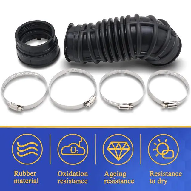 Alt view image 5 of 6 - Air Cleaner Intake Hose Tube Intake Boot for 2009-2011 Chevy Aveo 1.6L Aveo5 1.6L 96808176