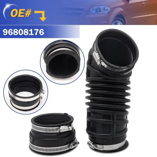 Alt view image 6 of 6 - Air Cleaner Intake Hose Tube Intake Boot for 2009-2011 Chevy Aveo 1.6L Aveo5 1.6L 96808176
