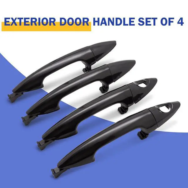 Alt view image 4 of 6 - 826511R000 826611R000 Front Rear Left Right Exterior Door Handle for Hyundai Accent 2012-2017