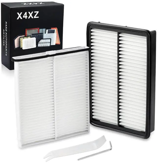 Main image of CA11259 CF11811 Engine & Carbin Air Filter Kit for 2014-2018 Mazda 3 2.0L 2.5L, 2014-2021 Mazda 6 2.5L, 2013-2019 Mazda CX-5 2.0L, 2013-2025 Mazda CX-5 2.5L PEAR-13-3A0 KR11-61-J6X PE07-13-3A0A