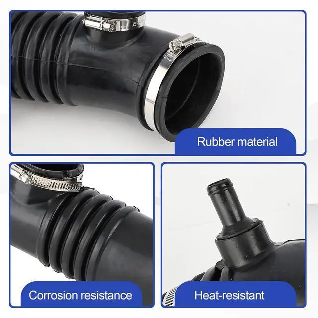 Alt view image 7 of 7 - Automotive Air Intake Hose For Toyota 4Runner 1996-1998, 17881-62091, 696-129, Replacement Part, Intake Hose