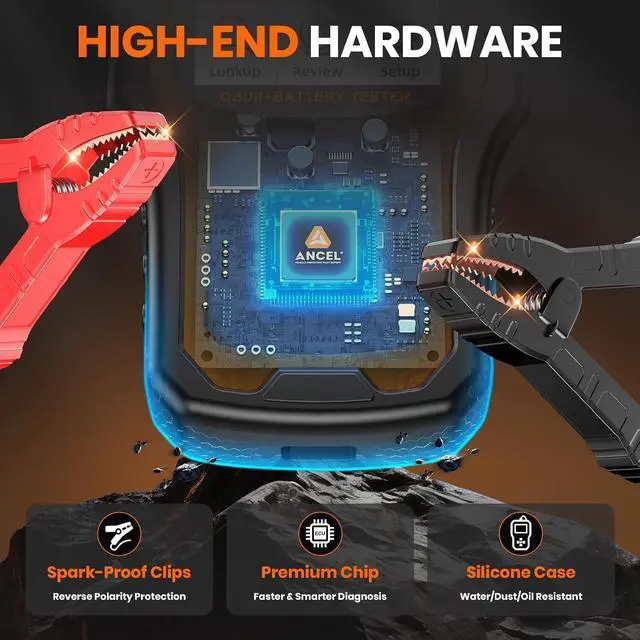 Alt view image 5 of 7 - PB100 Car Circuit Tester with AD410 PRO OBD2 Scanner