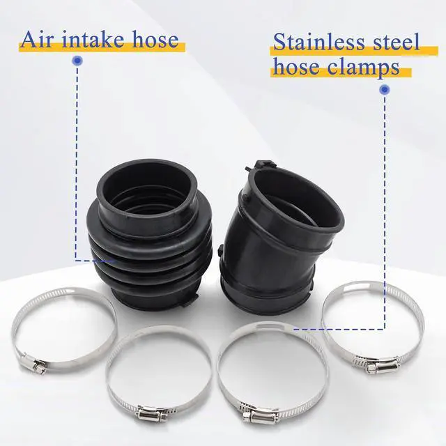 Alt view image 3 of 6 - Air Cleaner Intake Hose Tube Intake Boot for 2006-2008 Infiniti M35 3.5L, 2003-2006 Infiniti G35 3.5L Replaces# 16576-EG00A 16576-AL50A