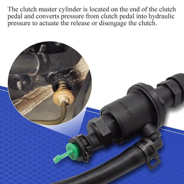 Alt view image 4 of 6 - Clutch Master Cylinder for Hyundai Elantra Sedan/Coupe/GT/Veloster Kia Forte Sedan/Forte Koup/Forte 5 416053X100