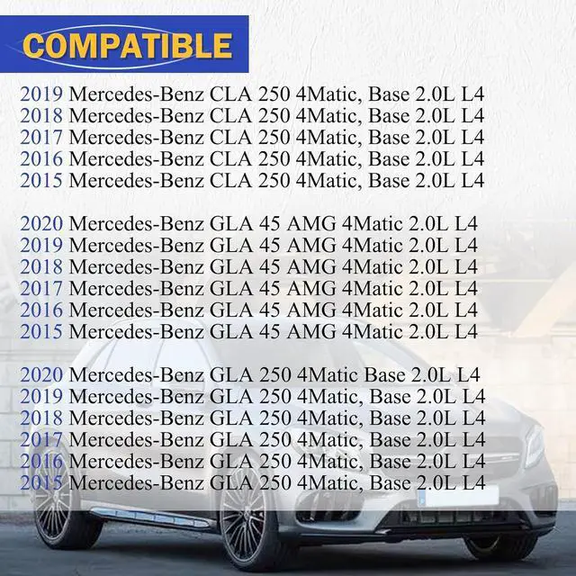 Alt view image 2 of 7 - 2700900382 Air Cleaner Intake Inlet Duct Hose for Mercedes-Benz 2014-2018 CLA250/2015-2018 GLA250/2015-2018 GLA45 AMG Replaces# 2700900282, 2700900601