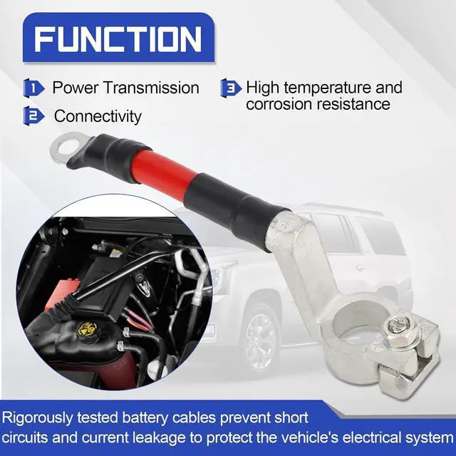 Alt view image 4 of 7 - 84494554 Positive Battery Cable for 2015-2020 Chevy Suburban, 2015-2020 Tahoe, 2014-2016 Silverado 1500, 2015-2016 Silverado 2500 HD/3500 HD