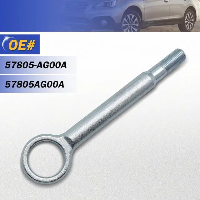 Alt view image 6 of 7 - Front Tractive Tow Hook Recovery Towing Hook for 2005-2023 Subaru Outback Legacy Impreza Forester # 57805-AG00A