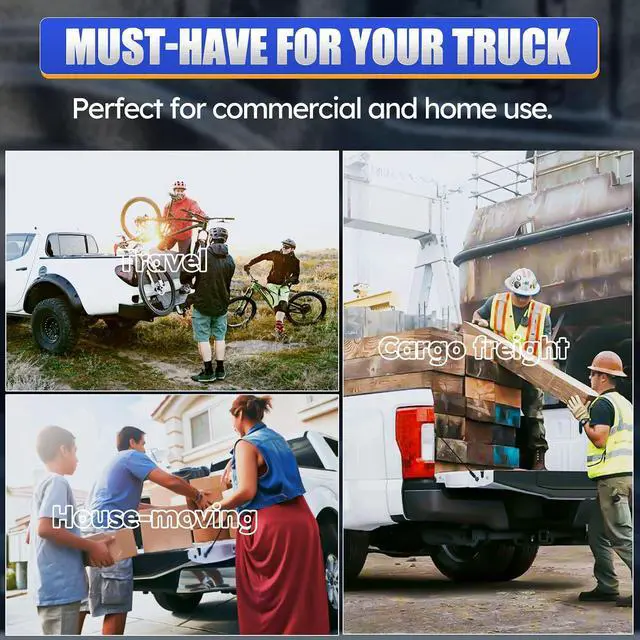 Alt view image 4 of 7 - Tie Down Anchors Cleats Bed with Tie Down Plates Brackets for 2015-2023 Ford F150 F250 F350 OE# FL3Z-99000A64-B & FL3Z-9928408-AB